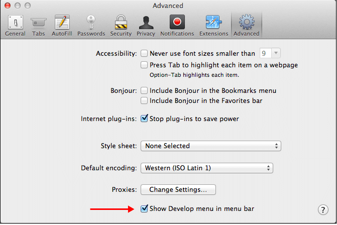 Enable developer mode - debug website on ipad Enable developer mode - debug website on ipad