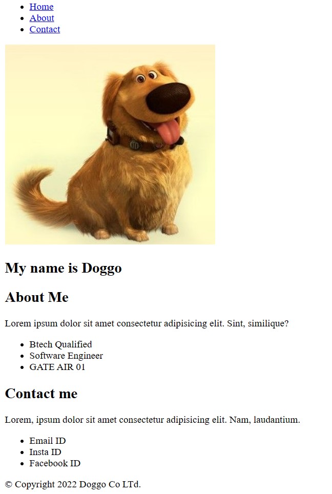 html and css website html and css website