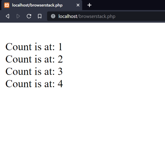 while Loop in PHP while Loop in PHP
