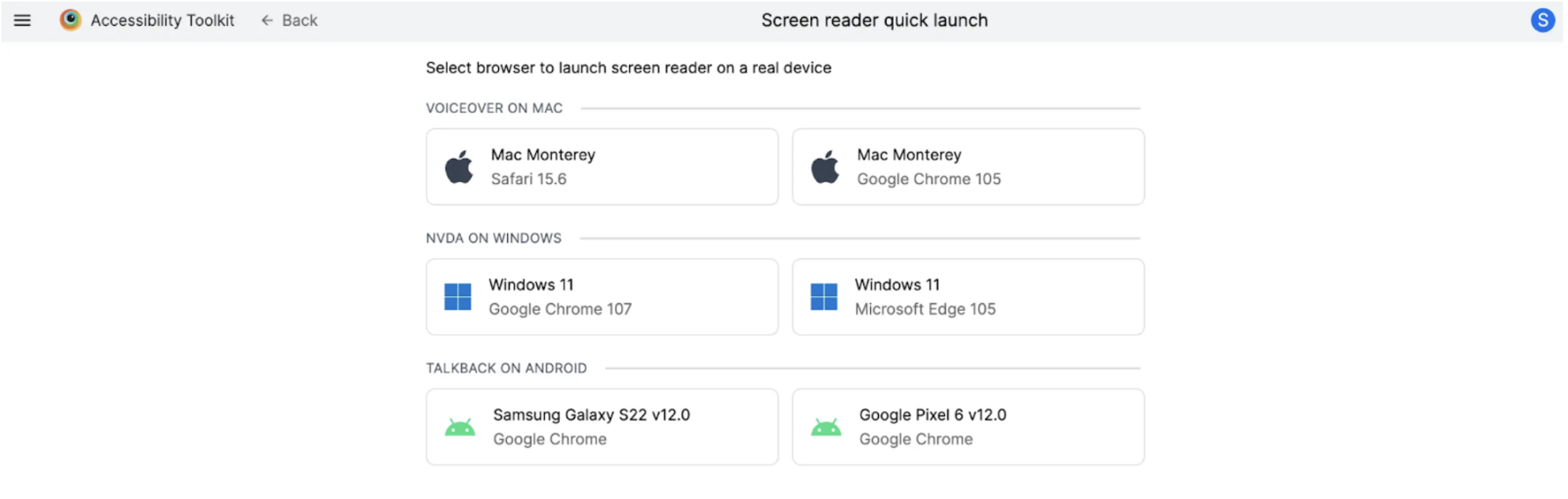 Screen Readers using BrowserStack Accessibility Testing Tool Screen Readers using BrowserStack Accessibility Testing Tool