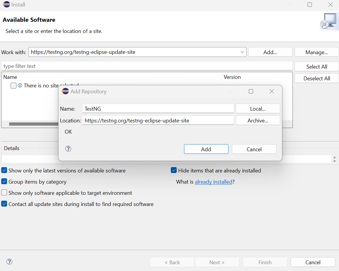 Install new software1 Install new software1