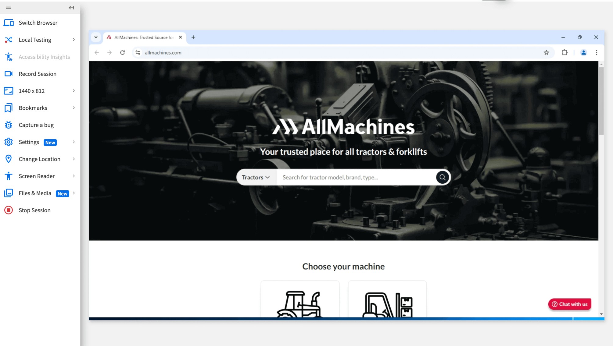 Browser Sandboxing with BrowserStack Live Example Browser Sandboxing with BrowserStack Live Example