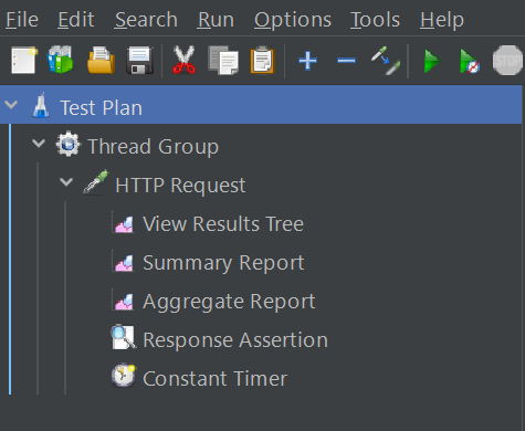 Load the JMX File Load the JMX File