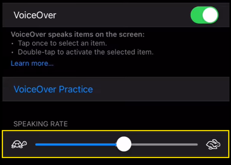 Change Speaking Rate Change Speaking Rate