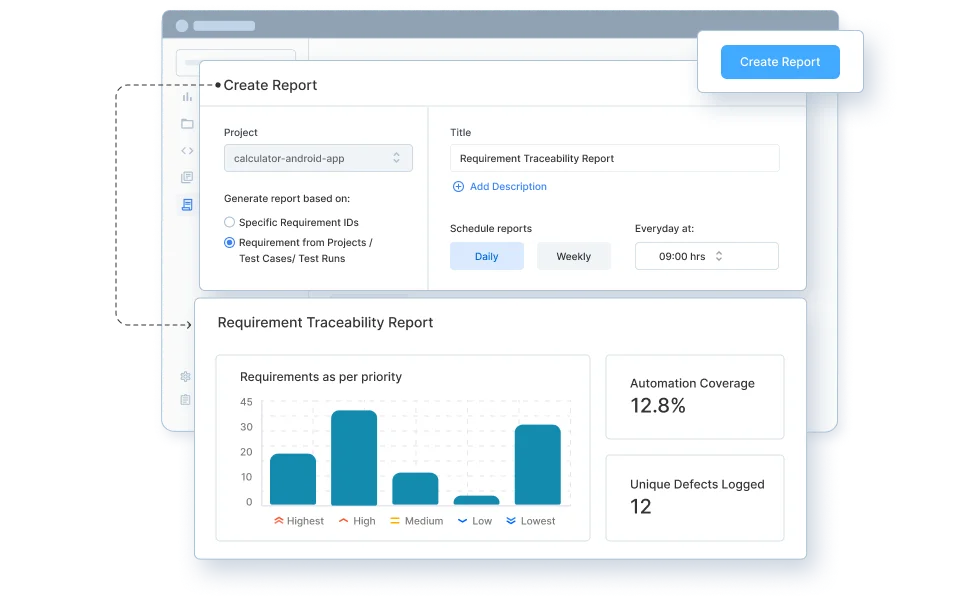 Out-of-the-box test case templates