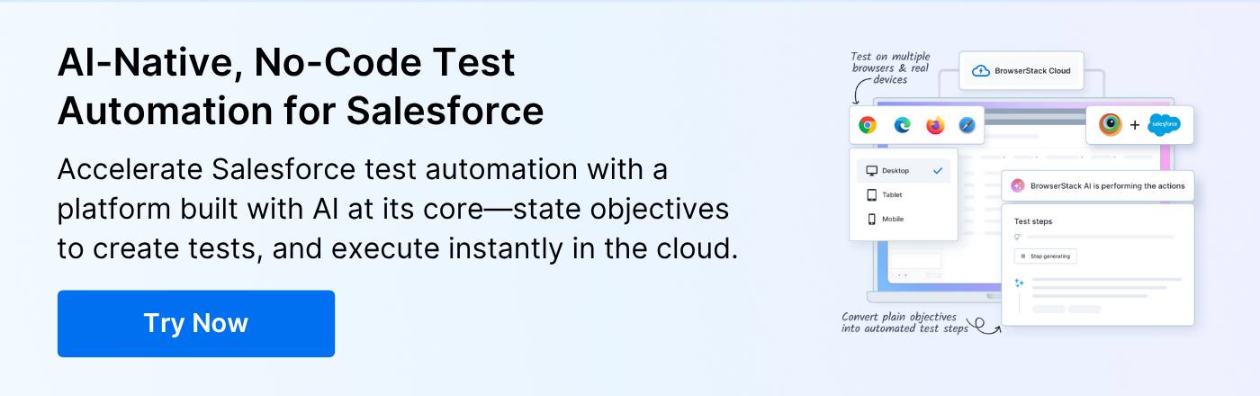 Salesforce Testing Banner Salesforce Testing Banner