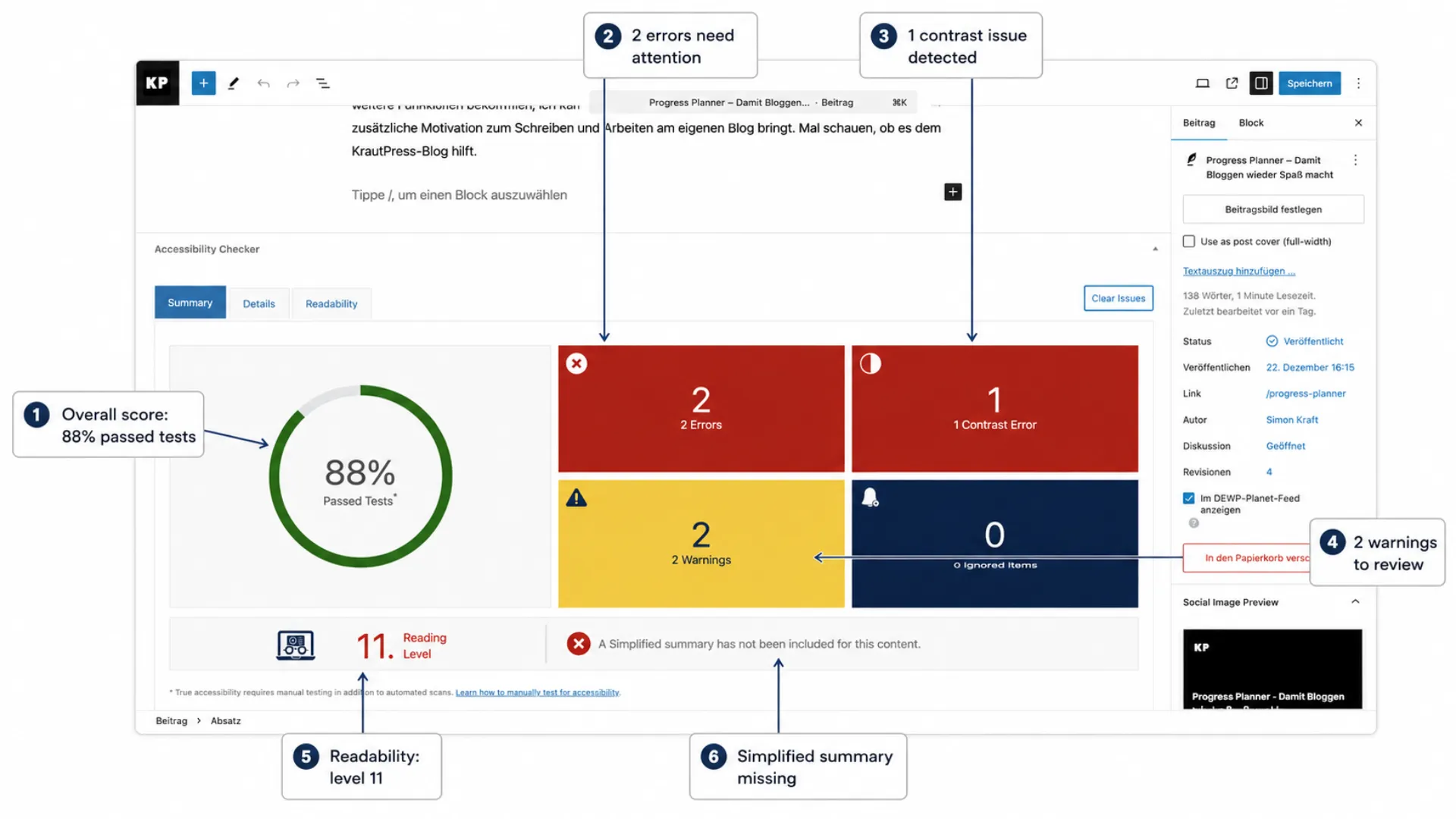 Accessibility Checker Accessibility Checker