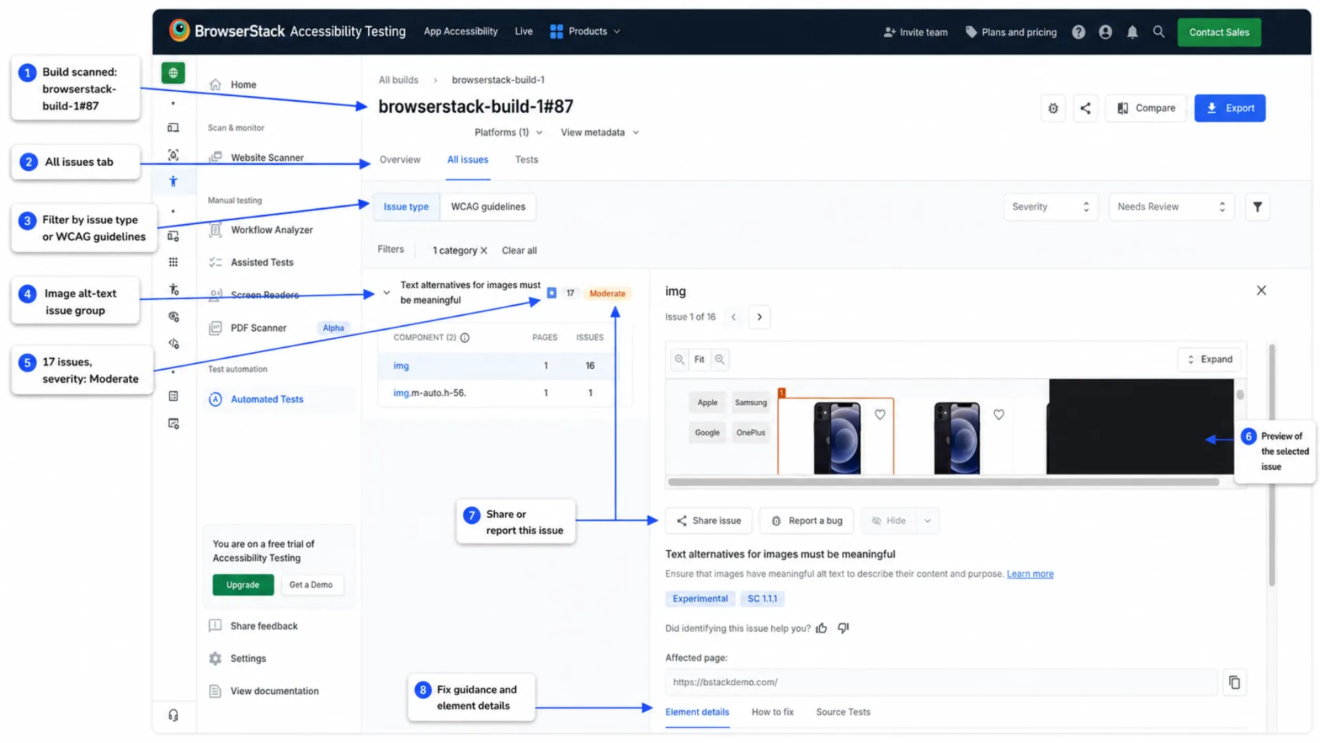 BrowserStack Accessibility Testing BrowserStack Accessibility Testing
